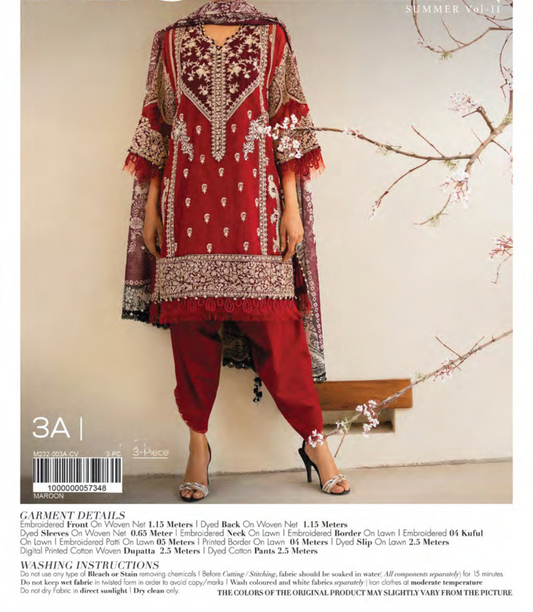 SanaSafinaz Muzlin Lightweight Fabrics, Bold and Floral Prints, Soft, Pastel, and Bright Colors, Signature Embroidery Lawn Embroidered stitched Suit Collection | stitched Pakistani Suits